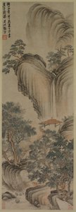Tom Arbor og Rapid Waterfall, 1468. af Zhang Ning