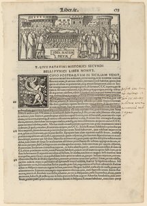 Side fra Livius Historiabum Libri