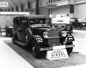 Mercedes-Benz 260D diesel sedan, Berlin 1936