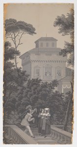 Hestevæddeløb af Zuber and Cie, Rixheim, Alsace