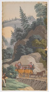 Naturskønne Amerika af Zuber and Cie, Rixheim, Alsace