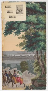 Naturskønne Amerika af Zuber and Cie, Rixheim, Alsace