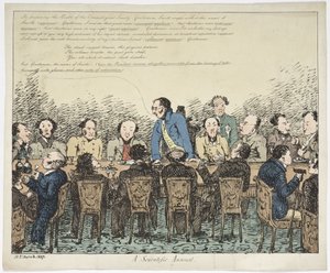 "Et videnskabeligt årsskrift af Frederick (attr. to) Barnard