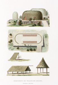 Arkitekturbygninger i landsbyen Likiliki af Frederick (attr. to) Barnard