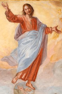 Kristi himmelfart. Basilikaen Santissima Annunziata del Vastato. Genova. Italien. af . .