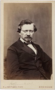 August Wilhelm von Hofmann, tysk organisk kemiker, midten af slutningen af det 19. århundrede af Frederick (attr. to) Barnard