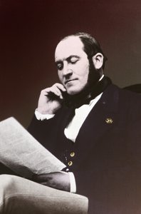 Baron Georges Eugene Haussmann. omkring 1865 (s/h-billede) af . .