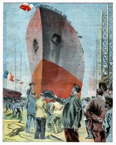 Slagskib Le Jean Bart af . .