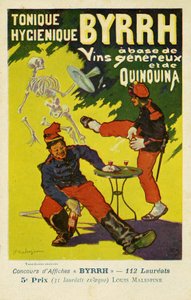 Byrrh Tonique Hygenique versus absint, ca. 1903 af Frederick (attr. to) Barnard