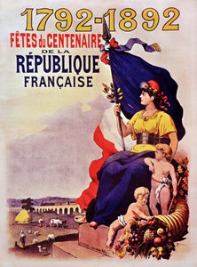 Den franske republiks århundrede fejring af . .