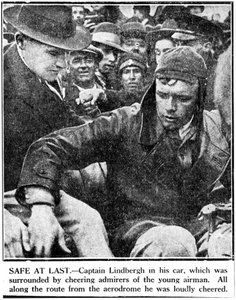 Charles Augustus Lindbergh, amerikansk pilot, ca. 1920