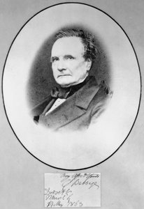 Charles Babbage, britisk matematiker og computerpioner af Ferdinand Georg Waldmuller