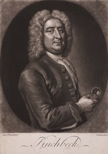 Christopher Pinchbeck, engelsk urmager og legetøjsmager, c 1725 af Frederick (attr. to) Barnard