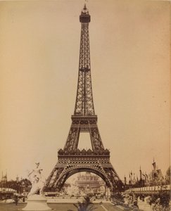 Eiffeltårnet, Paris udstilling af . .