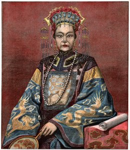 Enkekejserinde Cixi af . .