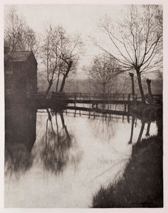 Gangbro nær Chingford af Frederick (attr. to) Barnard