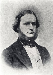 Gustav Kirchhoff, tysk fysiker, ca. 1860