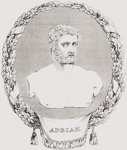 Hadrian, Publius Aelius Trajanus Hadrianus Augustus (76 138), romersk kejser, fra 