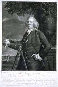 James Brindley, britisk civilingeniør og kanalbygger af Frederick (attr. to) Barnard