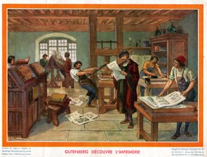 Johannes Gutenberg. af John Pardon
