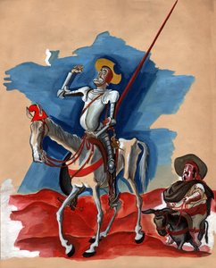 Leon Blum Don Quixote fra den franske republik, ca 1936 af . .