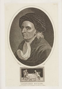 Leonhard Euler, matematiker, ca. 1770