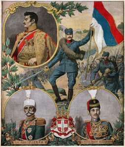 serbiske nationale helte. serbiske nationale helte. af Ferdinand Georg Waldmuller