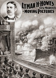 Lyman H. Howes nye vidundere i levende billeder. Film plakat. af . .