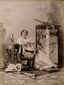 Lyrisk den skuespillerinde - Teaterskuespillerinde af Henry Charles Fehr