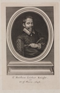 Matthew Lister, engelsk læge af Frederick (attr. to) Barnard