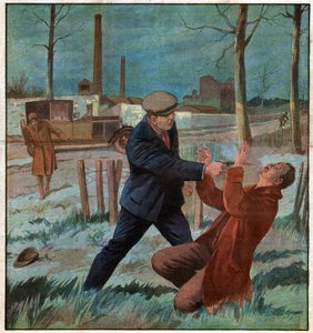 Drab på en taxachauffør. Drab på en taxachauffør. af Ferdinand Georg Waldmuller