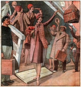 Miss France en 1928. Miss France i 1928. af Ferdinand Georg Waldmuller