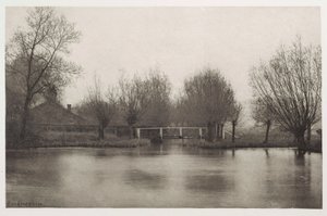 Mundingen af Old River Stort af Frederick (attr. to) Barnard