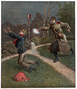Besættelse af Alsace af . .