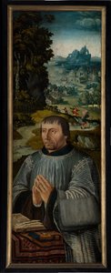 Sognekirke (Eglise Saint-Quentin). Triptich. af . .