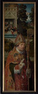 Sognekirke (Eglise Saint-Quentin). Triptich. af . .