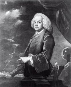 Portræt af Benjamin Franklin (1706-1790)