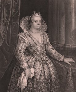 Portræt af Maria de
