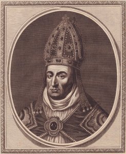 Portræt af William Waynflete (1398-1486), biskop af Winchester, kobberstik af John Goldar (1729-1795) af William Walcutt