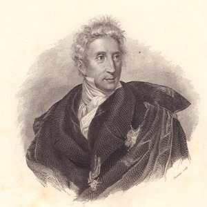 Portræt af kunsthistorikeren Leopoldo Cicognara (1767-1834), kobberstik af Fusinati efter et portræt af Lipparini af William Walcutt