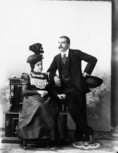 Portræt af ægteparret Boletto af Henry Charles Fehr