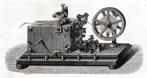 Samuel Morse. af Frederick (attr. to) Barnard