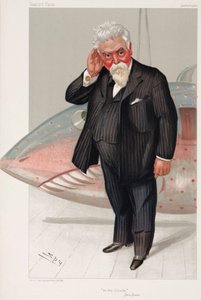 Sir Hiram Maxim, amerikansk bor, britisk ingeniør og opfinder
