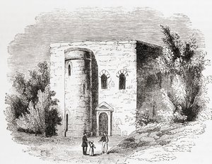 The Sanctuary, Westminster Abbey, London, England, set her i det 19. århundrede. af . .