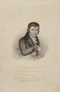 William Baxter, ALS FHS, britisk botaniker, ca. 1820