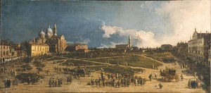 Prà della Valle i Padua af Giovanni Antonio Canal