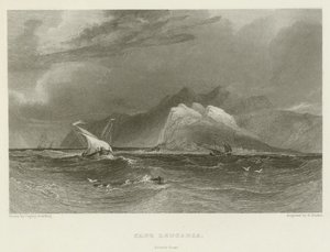 Cape Leucadia, Lovers Leap af after A.V. Copley Fielding
