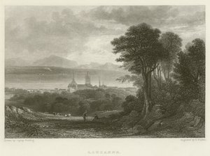Lausanne af after A.V. Copley Fielding