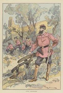 Med Garibaldi af after Albert Robida