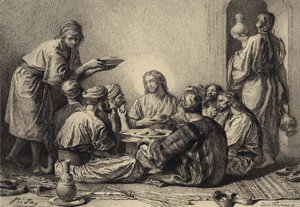 Jesus spiser med toldere og syndere